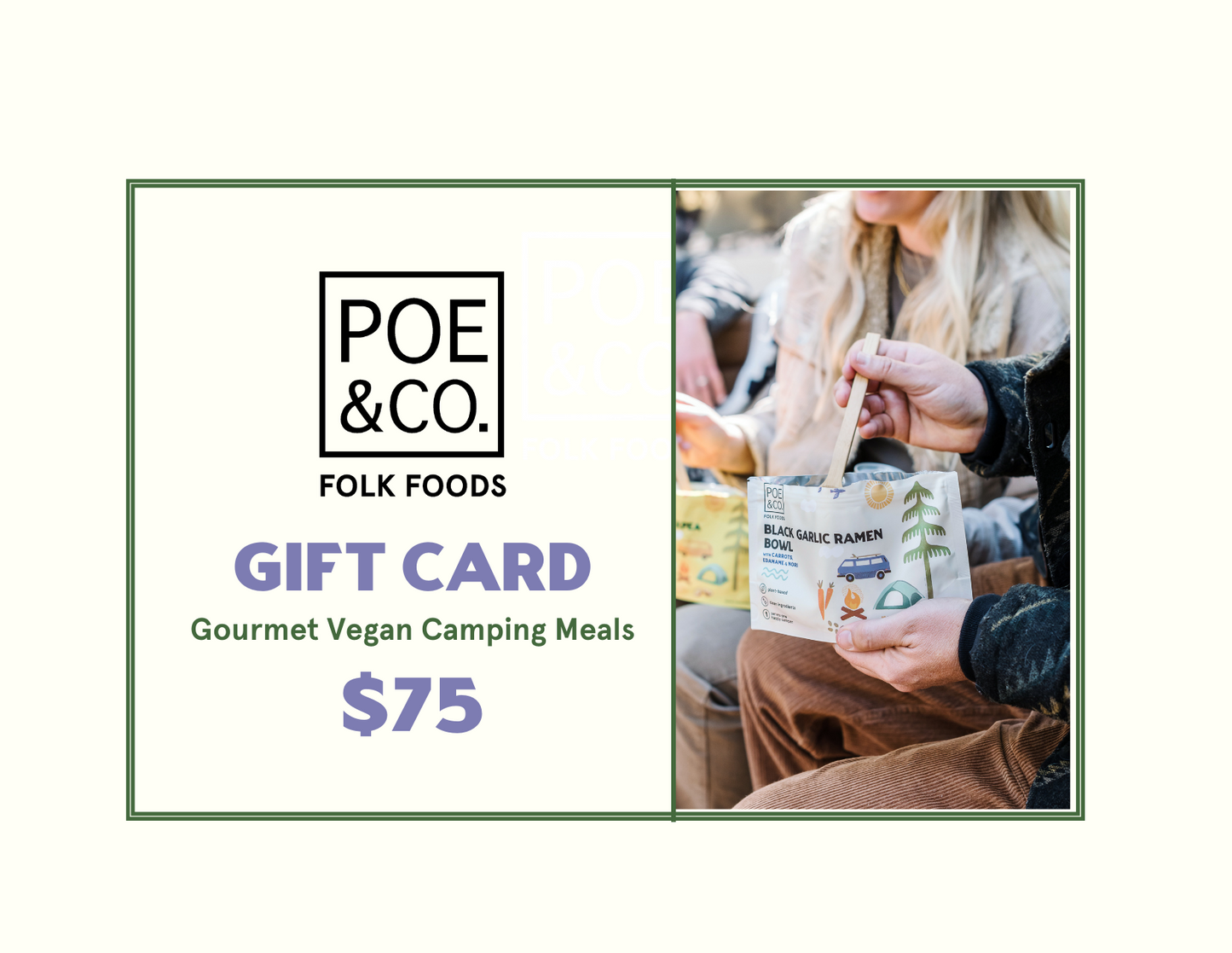 Poe & Co. Folk Foods Gift Cards