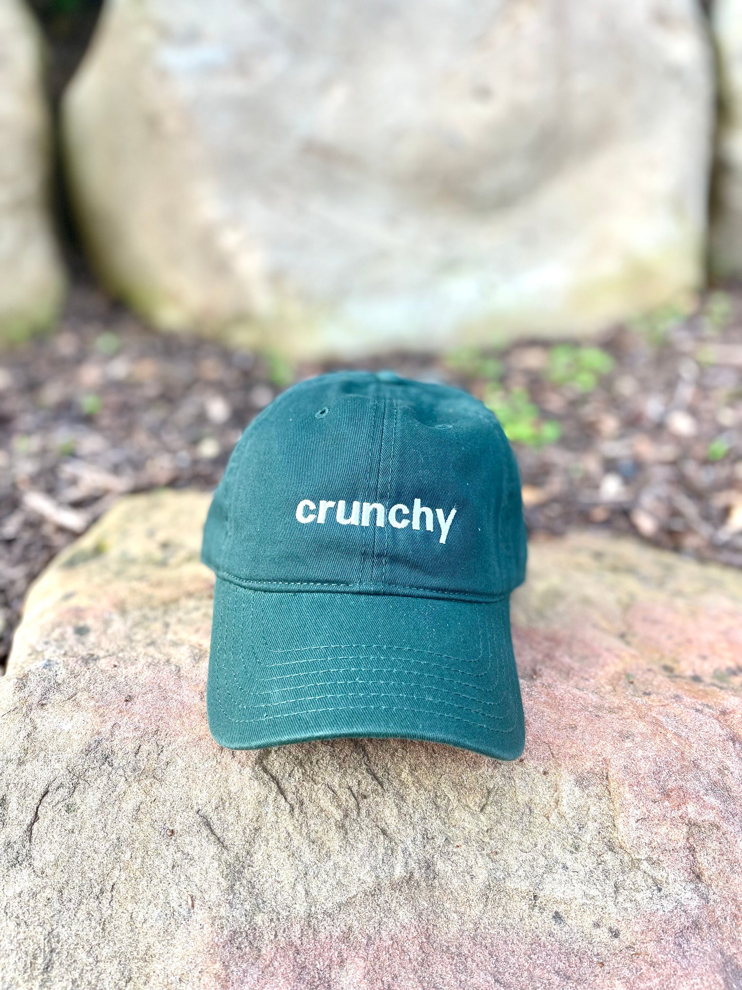 crunchy hat forest green